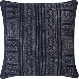 Indigo Batik Pillow Cover